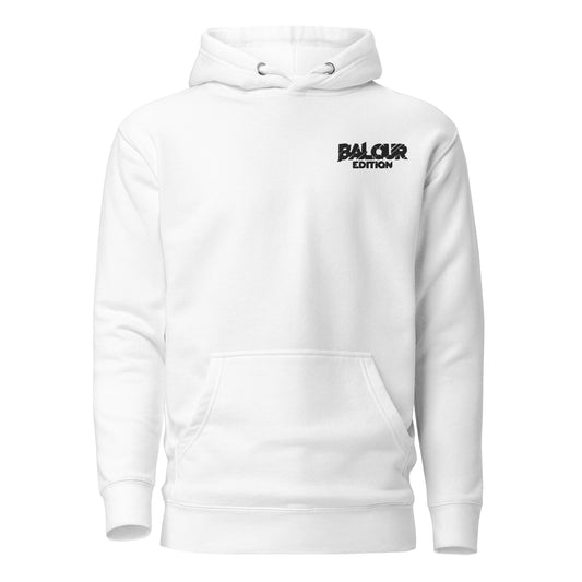 Balour Premium Signature Hoodie - White alternate product view