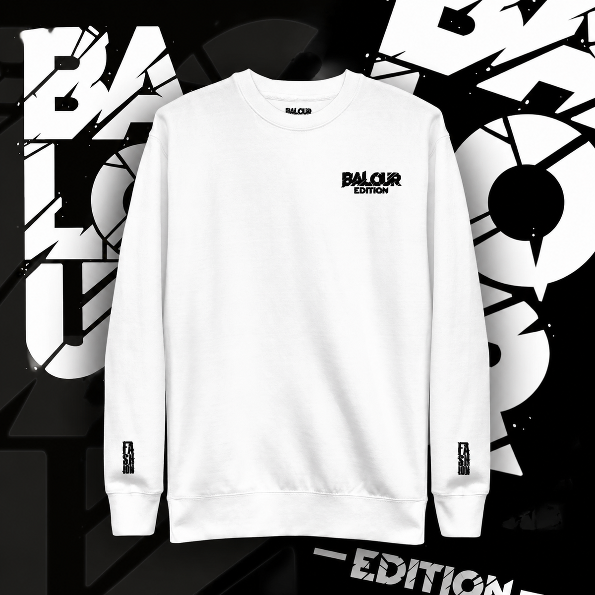 Balour Fashion Signature Crewneck - White