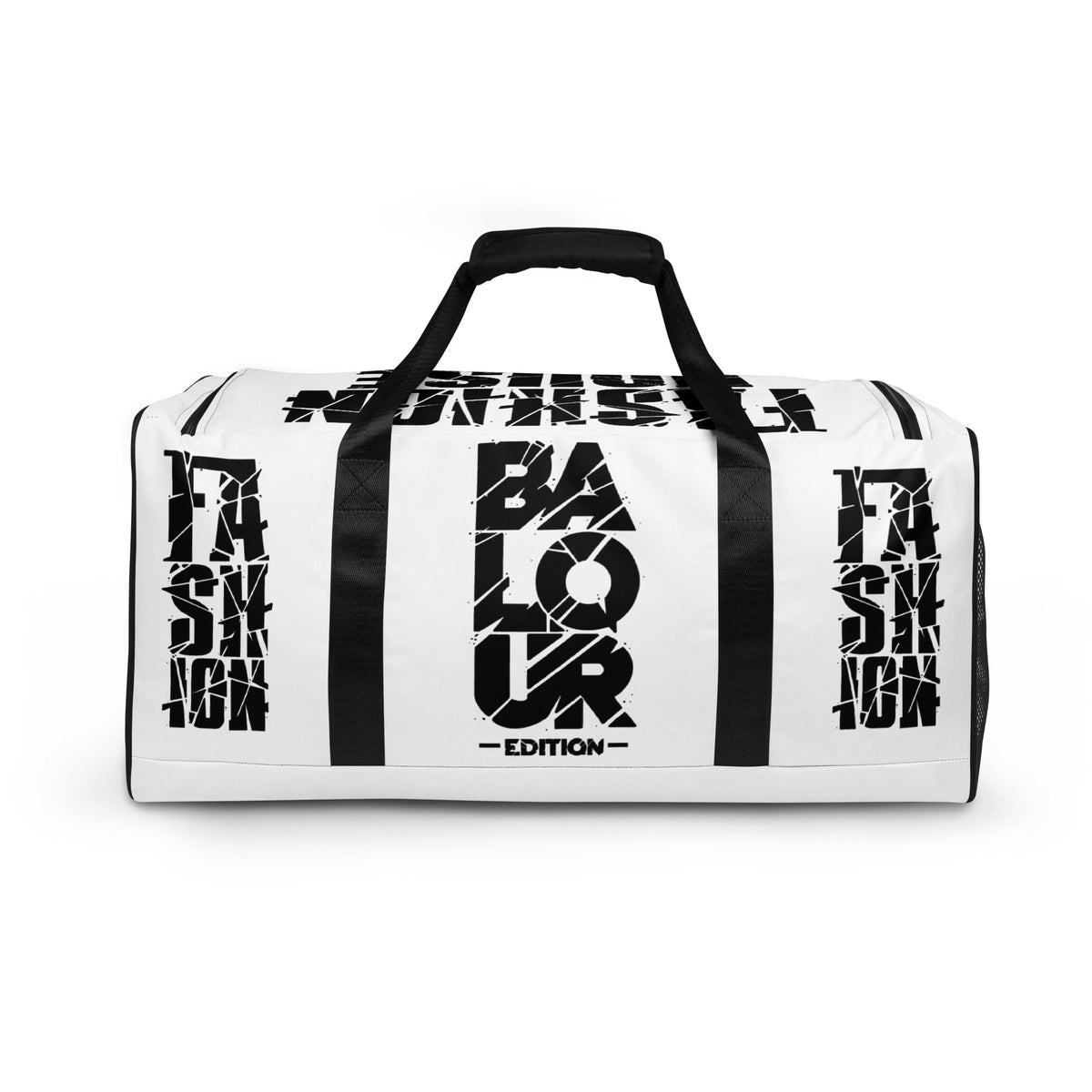 Balour Signature Travel Duffle — Whiteout by Balour Edition