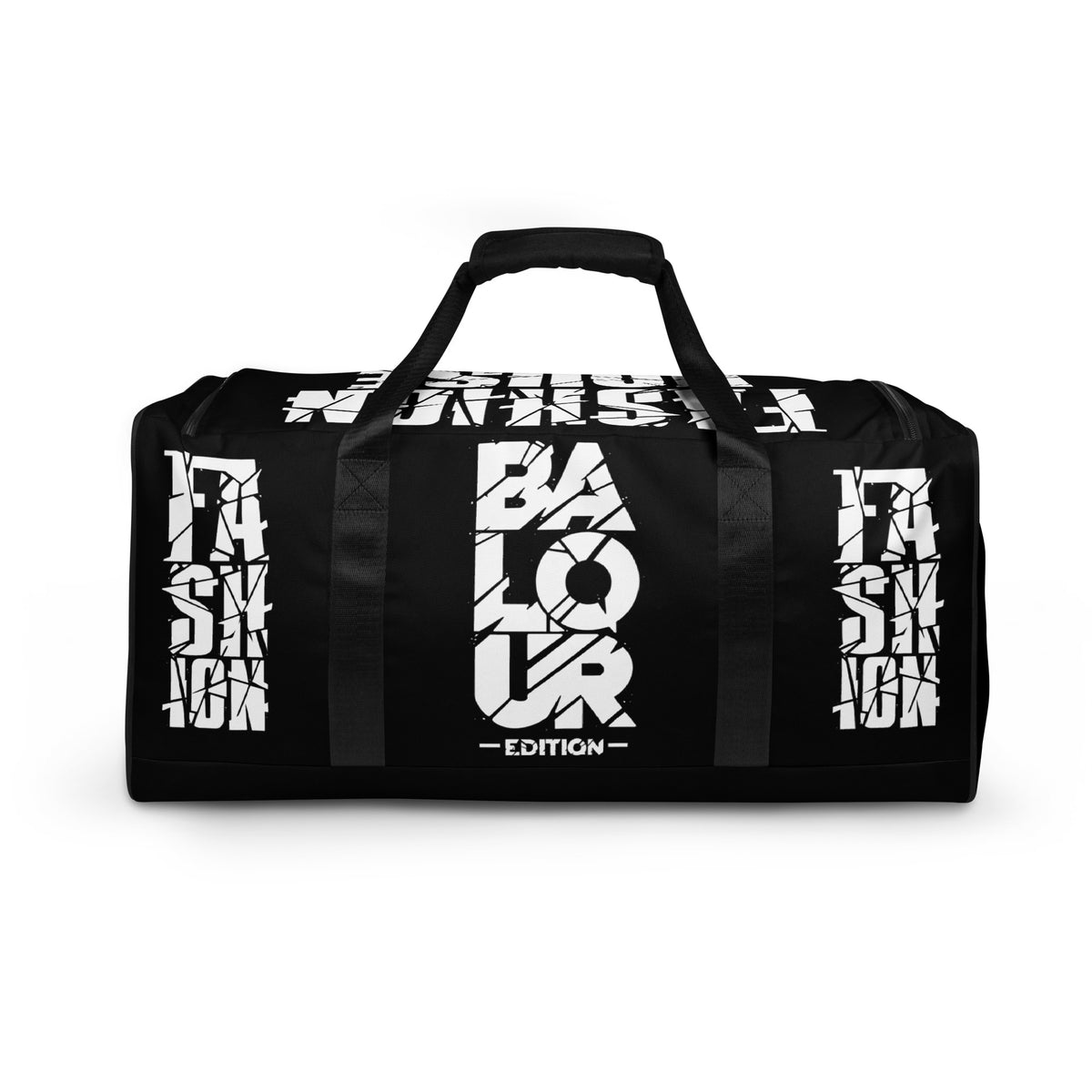 Balour Signature Travel Duffle — Midnight Black by Balour Edition