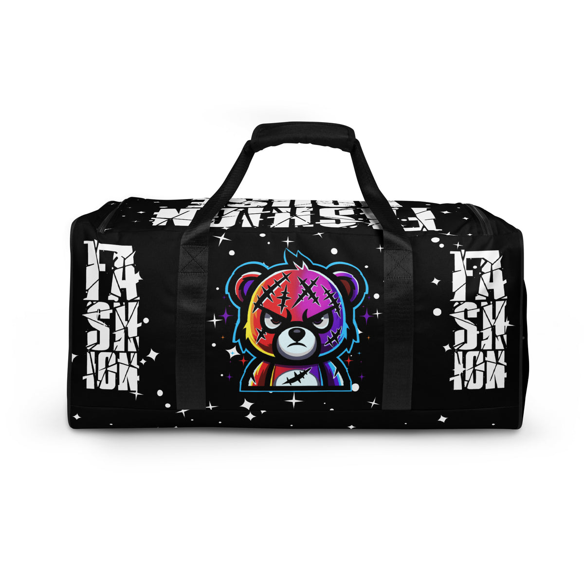 Balour Cosmic Bear Travel Duffle — Starfield Black by Balour Edition