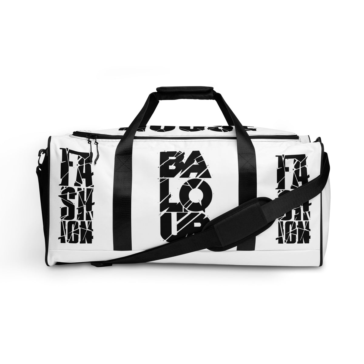 Balour Signature Travel Duffle — Whiteout by Balour Edition