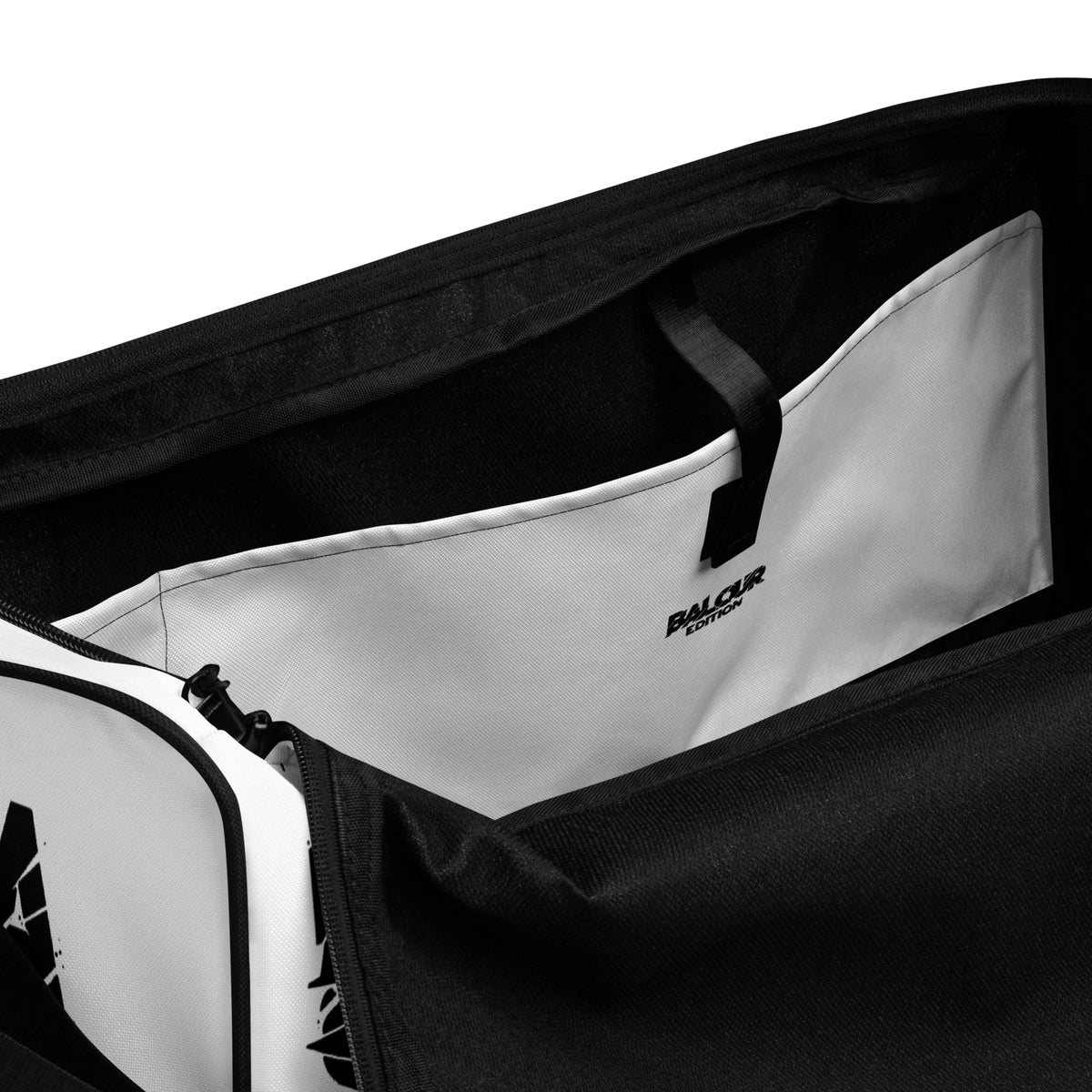 Balour Signature Travel Duffle — Whiteout by Balour Edition
