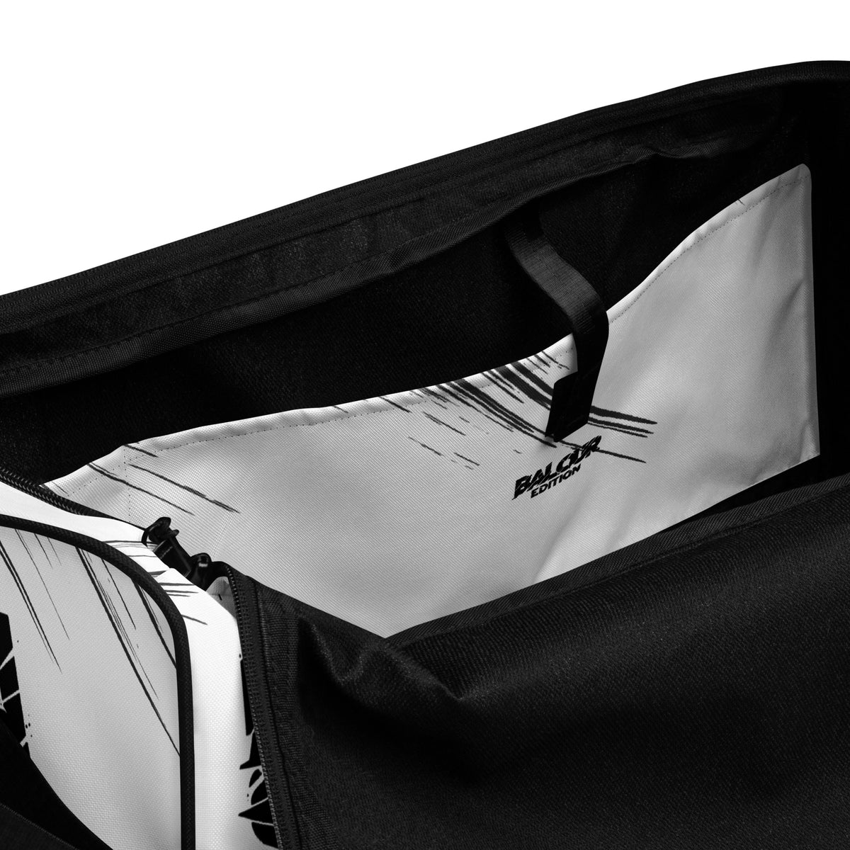 Balour Fractured Bear Travel Duffle — Whiteout by Balour Edition