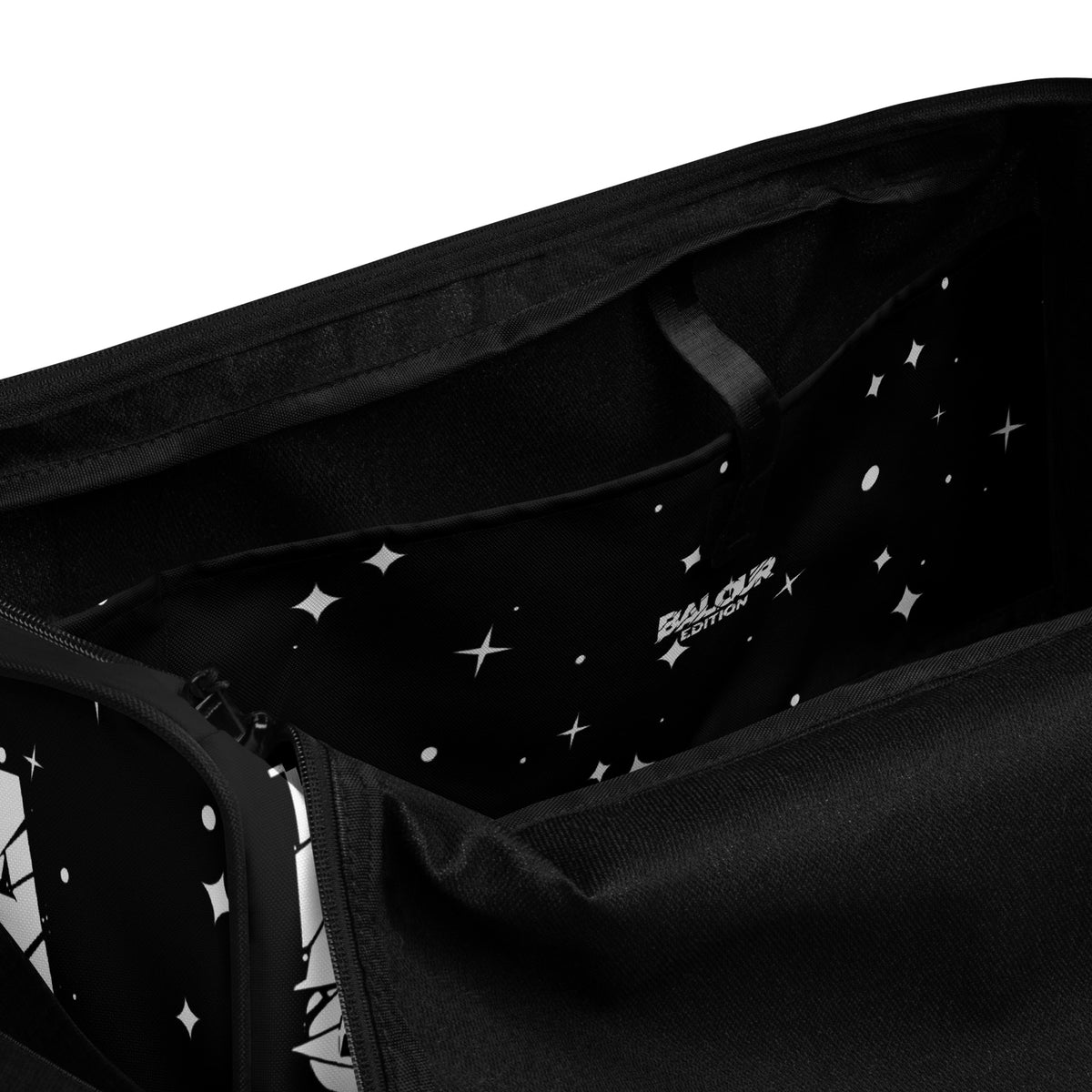 Balour Cosmic Bear Travel Duffle — Starfield Black by Balour Edition