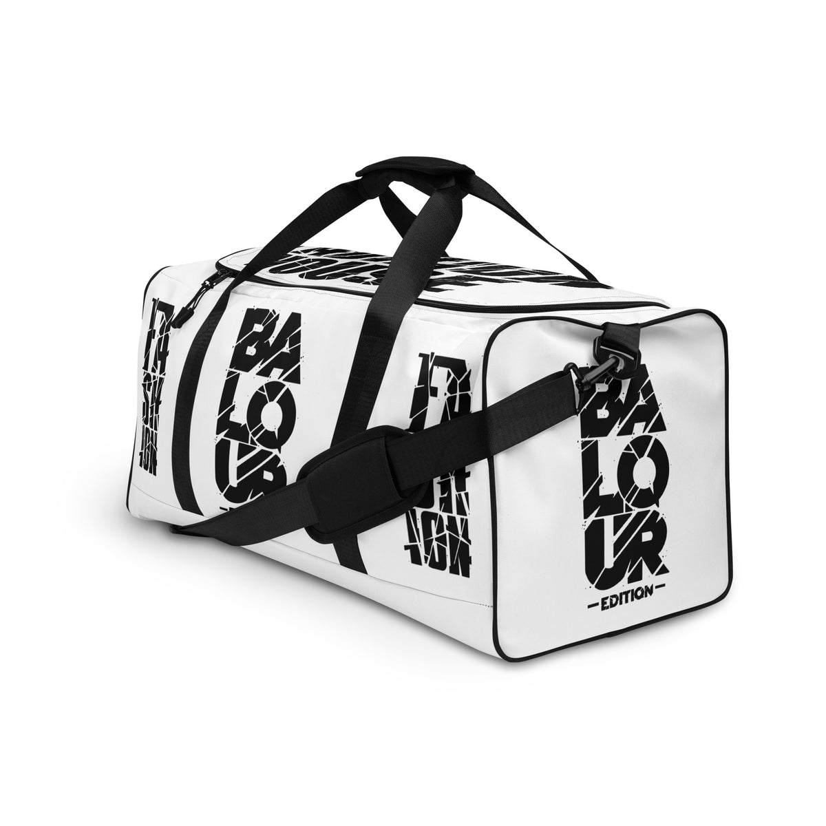 Balour Signature Travel Duffle — Whiteout by Balour Edition