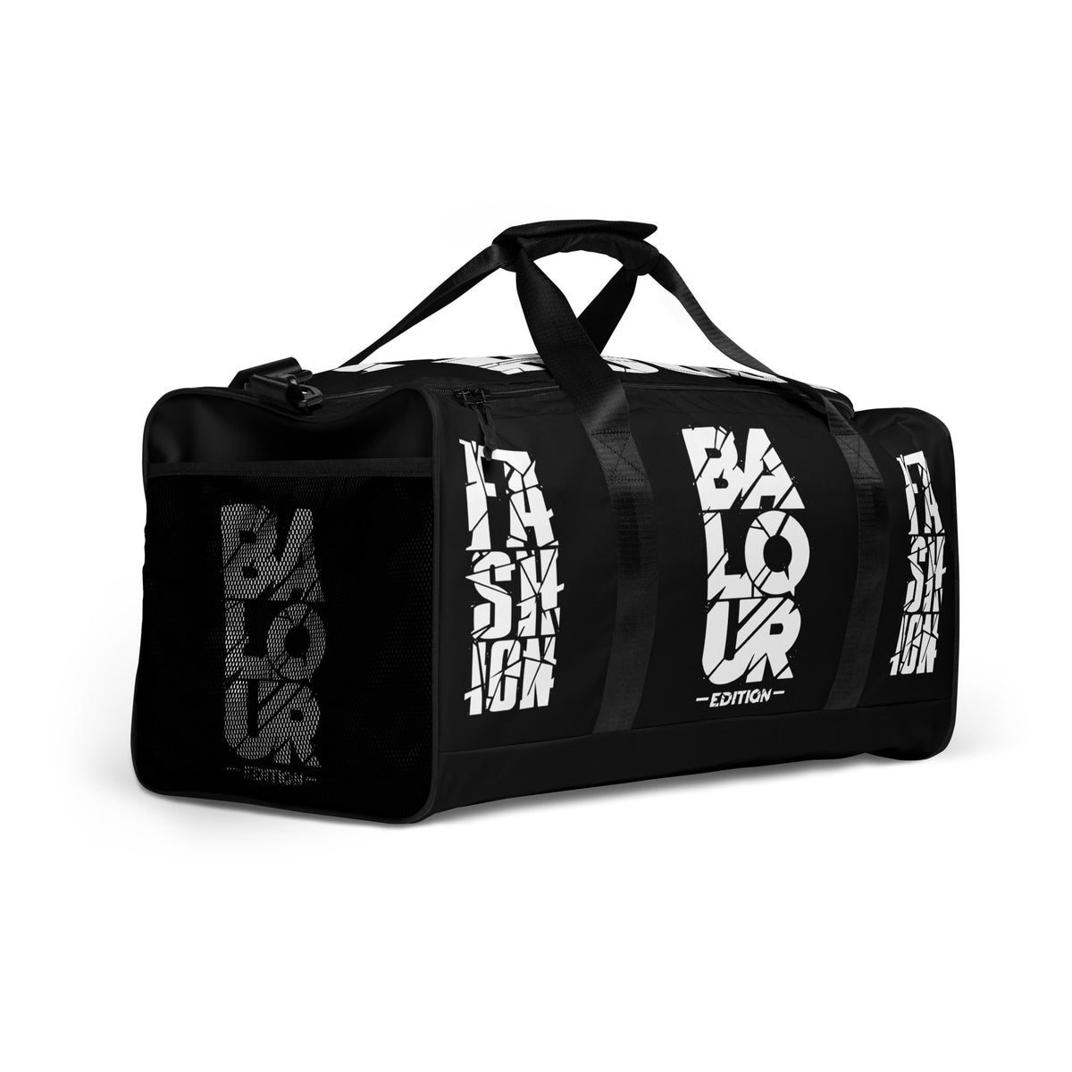 Balour Signature Travel Duffle — Midnight Black by Balour Edition